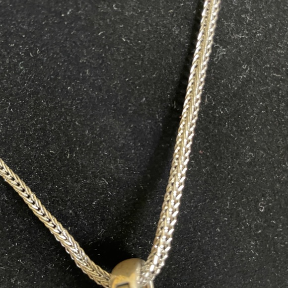 Carolyn Pollack 925 Sterling Copper Brass and Pink Rhodonite Stone Necklace - Picture 14 of 16